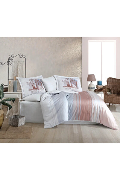 Hobby Double Satin Duvet Cover Aden Pink