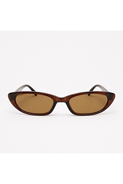 BAYDUK Sunor Brown Glass Unisex Sunglasses