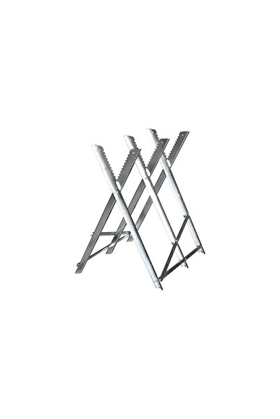 SGTT Πτυσσόμενο μεταλλικό τραπέζι κοπής, γαλβανισμένο υλικό, για κοπή ξύλου, ...