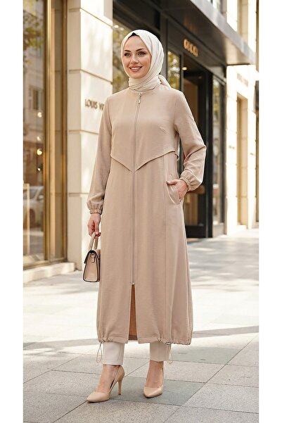 ibutik Ni̇hle Tesettür Kap, Full Length Outerwear, Tesettür Ferace Summer Wea...