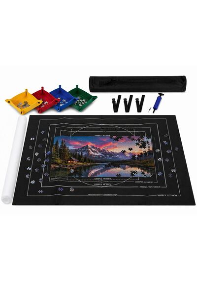 zola Χαλί παζλ, 1500-3000 τεμάχια, φουσκωτή βάση, αντλία, ιμάντες στερέωσης, ...