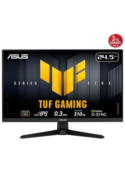 ASUS 24.5" FAST IPS TUF GAMING VG259QMR5A 0.3MS 310Hz HDMI-DP Gaming Monitör ...