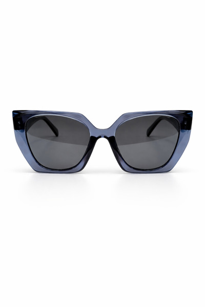 BAYDUK Dai̇lyon transparent smoked glass unisex sunglasses