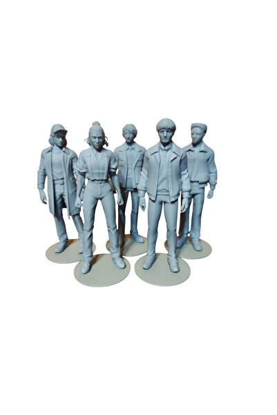 OEM Σετ φιγούρες Stranger Things, Έντελ, Μάικ, Γουίλ, Λούκας, Ντάστιν