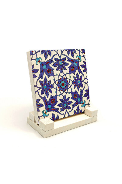 Sadrazam Μοτίβο πλακιδίων Ιζνίκ (Τζαμί Ρουστάμ Πασά) Εκτυπωμένη πέτρινη βάση ...