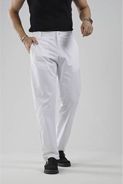 Butik Pantaloni pentru bărbați Trend Biz Regular Fit, cu talie elastică, din ...