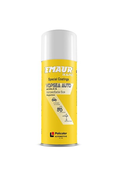 Policolor Automotive Σπρέι βαφής, EMAUR WHITE 130, 400 ml