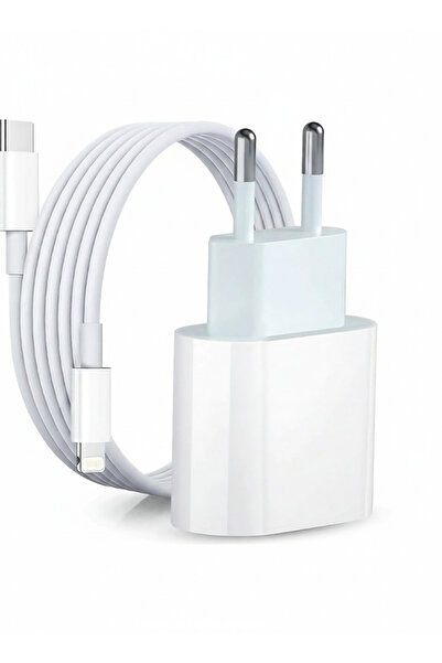 CEPAKS İphone Tüm Serilerle Uyumlu Hızlı Şarj Aleti Adaptör Kablo Plus 6 7 8 ...