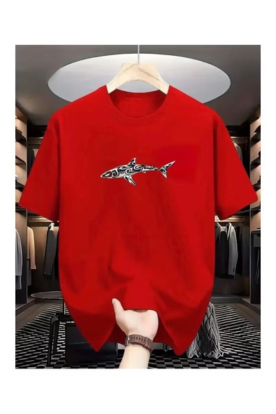 ZİYMO Μπλουζάκι unisex με σχέδιο ψαριού