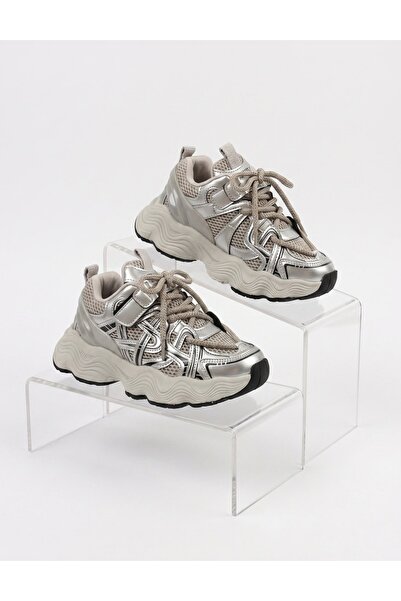 MiniKids Σνίκερς Sport Boy Apawwa, γκρι