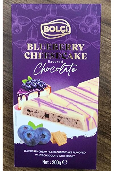 Bolçi YABAN MERSİNLİ KREMA DOLGULU CHEESECAKE AROMALI BİSKÜVİLİ BEYAZ ÇİKOLAT...