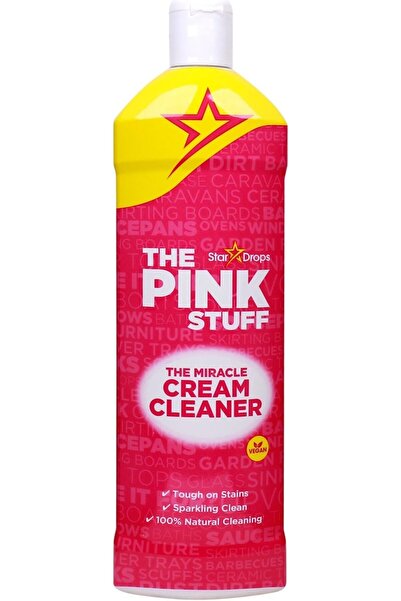 THE PINK STUFF Miracle Cream Cleaner (500ml) - Mild Abrasive Formula for Stub...