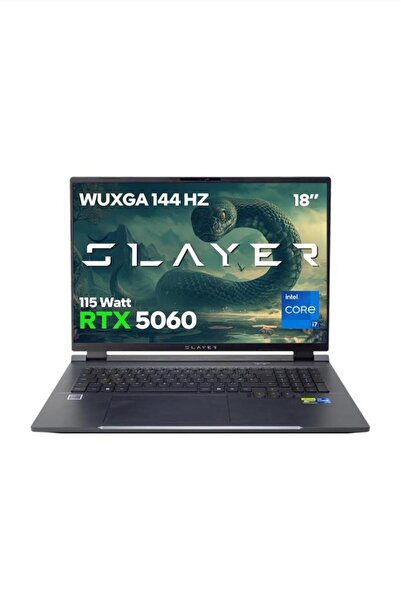 Game Garaj Slayer X7T XL-5060 C2 Intel Core i7 14650HX 32GB RAM 1TB SSD RTX50...