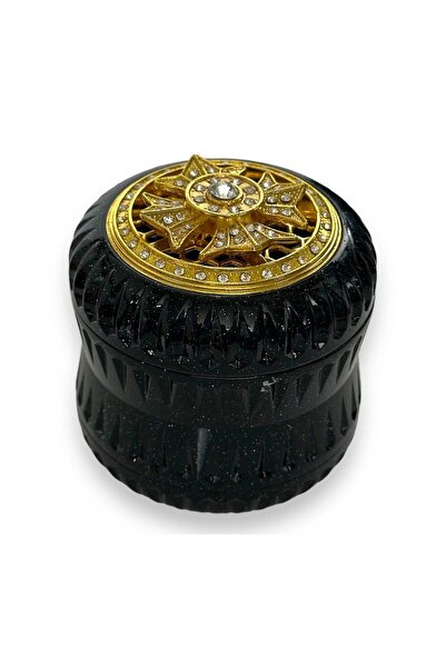 Kalitomi 63mm Dönen Fidget Mıknatısklı Pürüzsüz Materyal Siyah Kahve Baharat ...