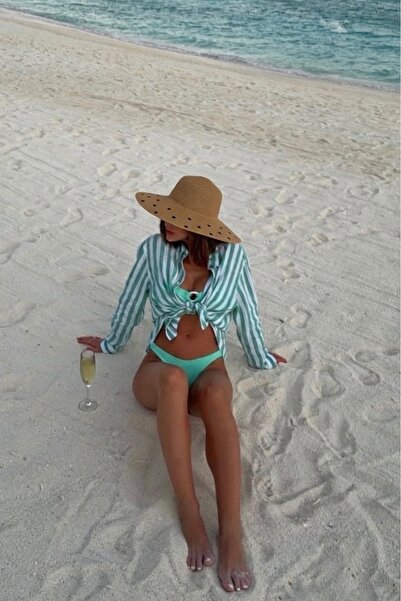 keisy Γυναικείο Φαρδύ Ψάθινο Καπέλο