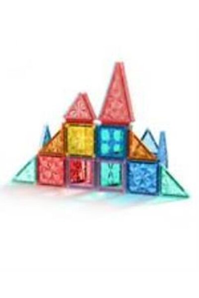 Başel Toys Mini Magnetic Puzzle Kutulu 32 Parça Manyetik Oyun Seti