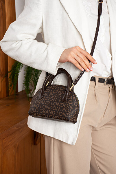 POLOGRAND London Αυθεντική γυναικεία μίνι τσάντα χειρός και ώμου με ρυθμιζόμε...