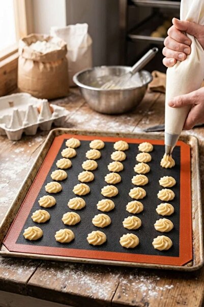 PASTRY PLANET Professional Perforated Silicone Silpat 40X60
