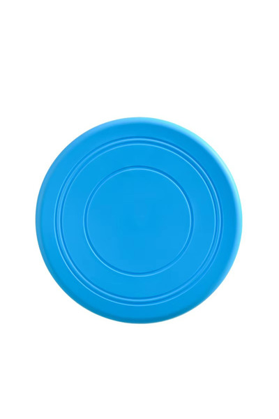choice2 Blue Durable Chewable Pet Training Frisbee Toy Tear Resistant Soft Fl...