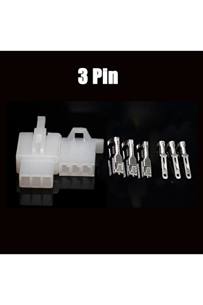 Choice1 10Sets 3Pin 10Sets 2.8mm Automotive Electrical Connector Kit 2/3/4/6/...