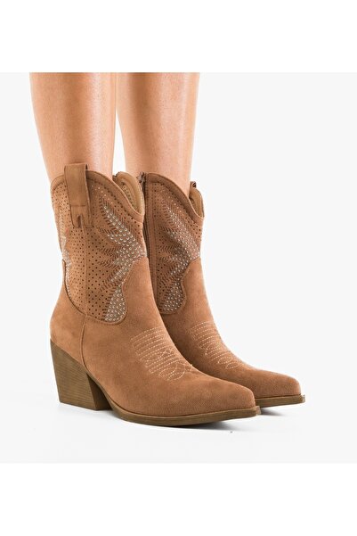 BENOTTİ Women's ankle boots Buroca Camel