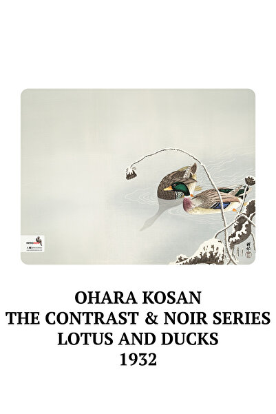 retronote Ohara Koson 4'lü Defter Seti 2 - The Contrast & Noir Series - Çizgisiz - 64 Sayfa - 14x21cm