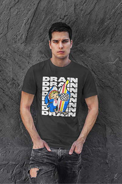 buzagi tasarım ürünleri Drain Regular Mold Black Unisex T-Shirt
