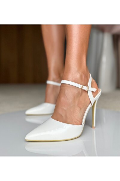 BENOTTİ Jaximet women's stiletto shoes White