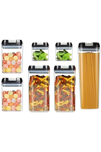 verk group Set de 7 recipiente de bucătărie pentru depozitarea alimentelor