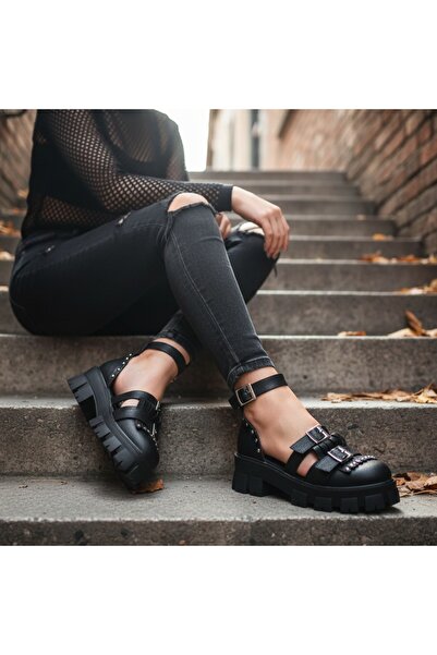 Tress Fashion Casual Shoes / Aysha Pig Black
