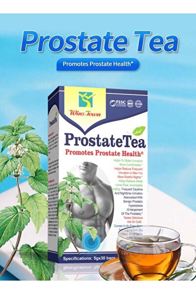 Wins Town Health Tea for Men - 30 Bags for Urinary Frequency Relief and Welln...