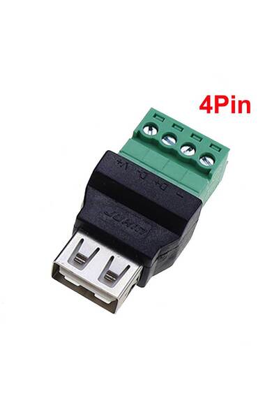 Choice5 موصل USB 2.0 أنثى بـ 4 دبابيس يتجنب اللحام، موصلات USB من النوع A ذكر...