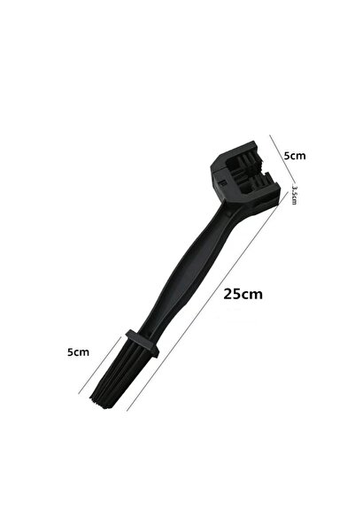 Choice Black Portable Chain Cleaner Motorcycle Road Bike Chain Clean Brush Bi...