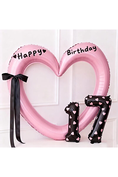 Choice5 other 17 40 inch Heart Hollow Balloon DIY Numbers 11-18 Ballons for K...