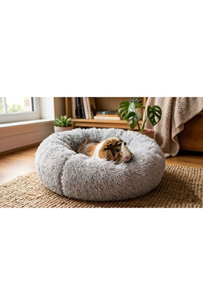 doyapet tavşan ginepig yatağı tavşan yatağı yumuşak dinlenme alanı 35 cm çap