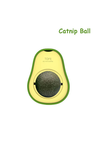 Choice Catnip ball Catnip Ball Healthy Rotatable Wall Stick-on Ball Cats Teet...