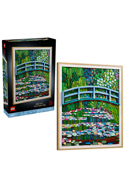 LEGO Κλοντ Μονέ – Γέφυρα πάνω από ένα λίμνο με υδρόγεια