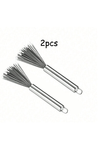 Choice1 2pcs 1/2Pcs Multi‑Functional Cleaning Brush with Steel Handle Househo...