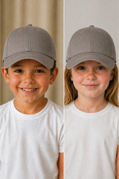 moda nokta Κορίτσι - Αγόρι Μαύρο Χρώμα Καπέλο Επίπεδο ΓΙΡΙ