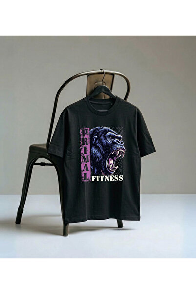 LORVEX T-Shirt Oversize Cool Unisex 100% Βαμβακερό με στάμπα, άνετη εφαρμογή