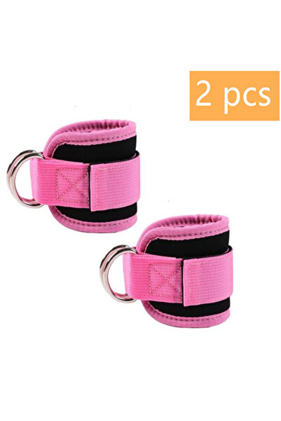 Choice15 2pcs-3 1/2/4Pcs Cable Ankle Straps Double D-Ring Adjustable Ankle Cu...