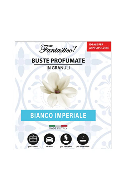 FANTASTICO Αποσμητικό χώρου σε κοκκούς, φακελάκι, Bianco Imperiale, 40γρ.