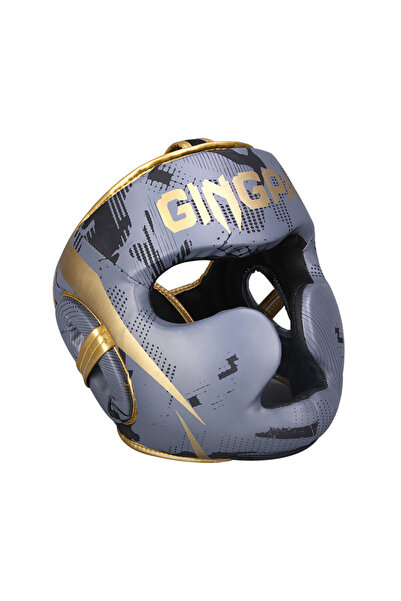 Choice4 L MC gold Adults Children Boxing Helmet MMA Sanda Muay Thai Taekwondo...