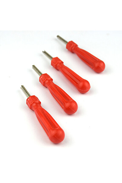 Choice3 4pcs 1-4pcs Car Bicycle Slotted Handle Tire Valve Stem Core Remover S...