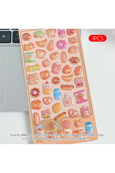 Choice1 ملصقات ماسية ثلاثية الأبعاد بتصميم كرتوني، قطعة واحدة، ملصقات PVC للح...