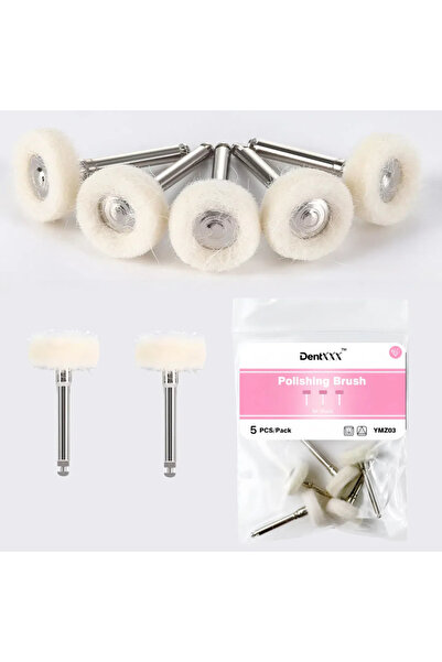 Choice 5Pcs Felt 5Pcs/Pack Polishing Brush Felt Wheel Wool Cotton Polishing B...