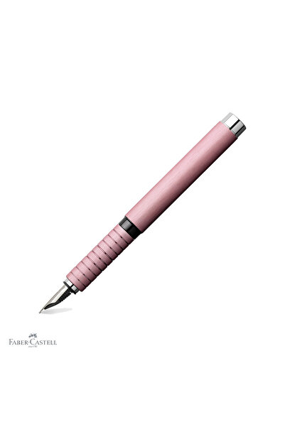 Faber Castell Stilou premium Faber-Castell Essentio Aluminium Rose, peniță di...