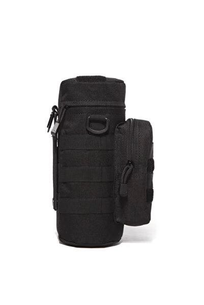 choice2 Black Tactical Molle Water Bottle Bag Pouch Holder Outdoor Travel Cam...
