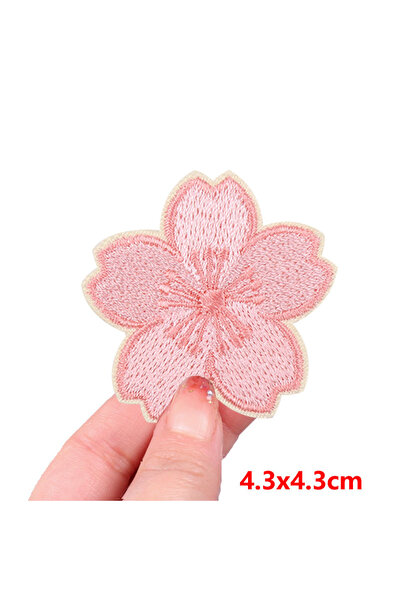 Choice33 PE16362CT New Japan Mount Fuji Flower Patch Iron On Embroidered Patc...