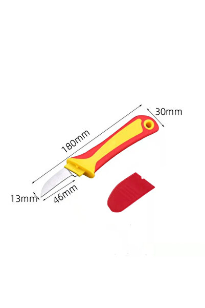 Choice1 Straight knife251210 Couteau isolé pour électriciens, dénudeur de fil...
